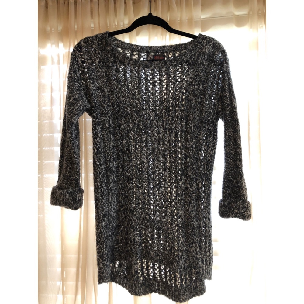 🍊J.J. Basics crochet sweater
